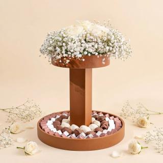 Imperial Arabic Desserts Gift Tower